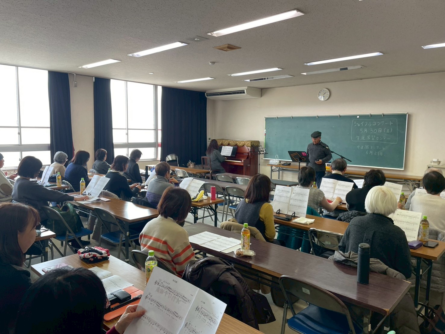 オカリナ喫茶チラシ