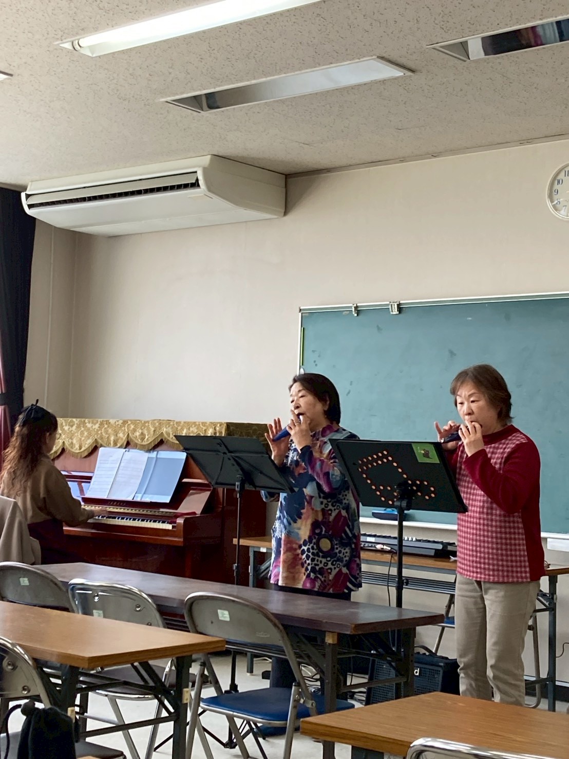 ピアノ伴奏とデュオ